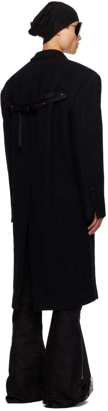 Rick Owens Black Jumbo Tatlin Coat | Smart Closet