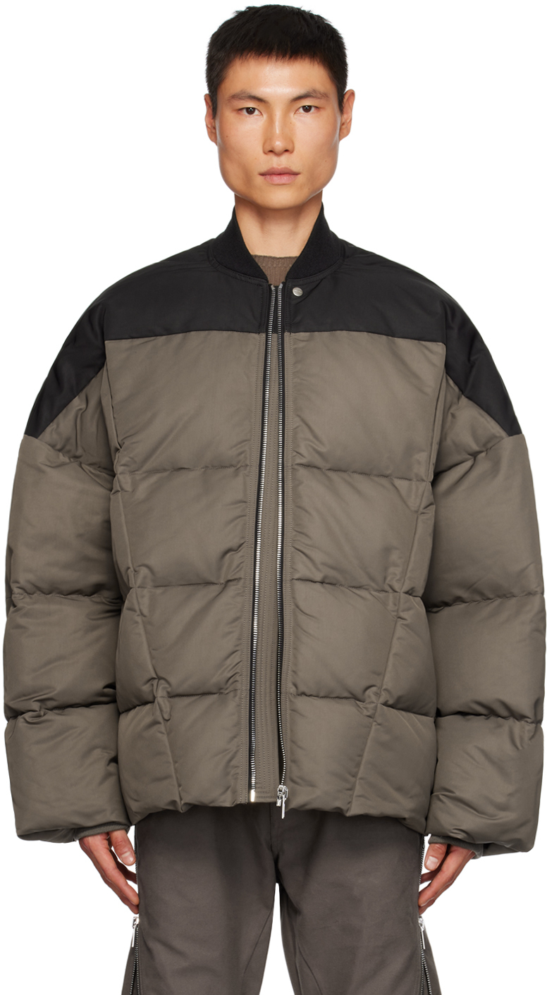 Blouson Right noir rembourré en duvet exclusif à France - 4.0