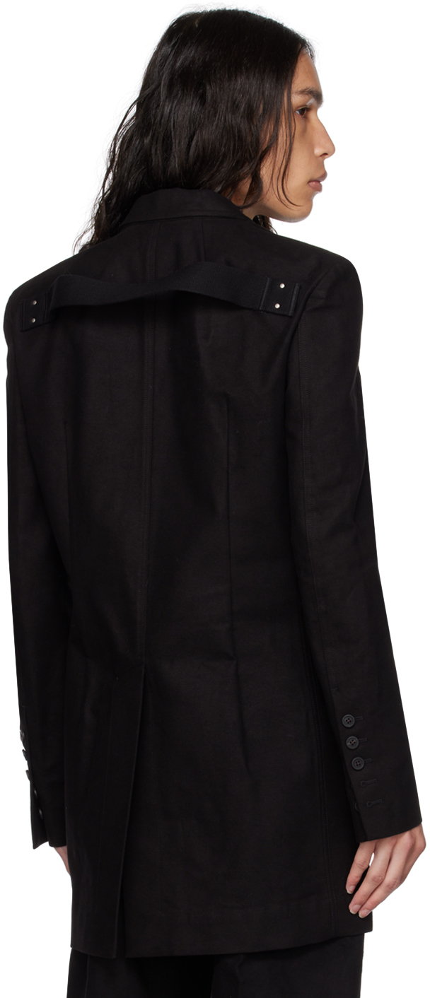 Rick Owens Black Fogpocket Lido Blazer | Smart Closet