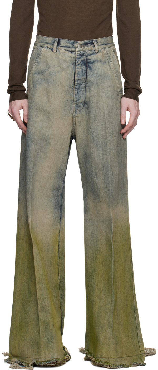 Off-White & Yellow Tailored Belas Jeans