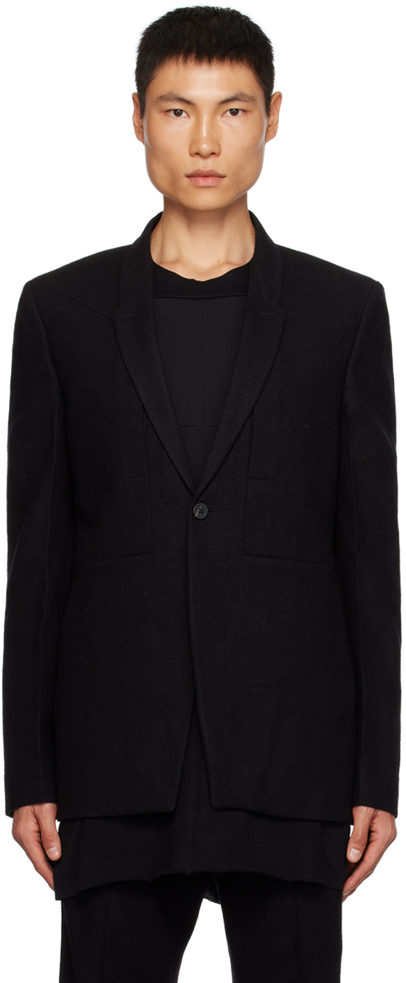 Rick Owens Soft Blazer Blackテーラードジャケット