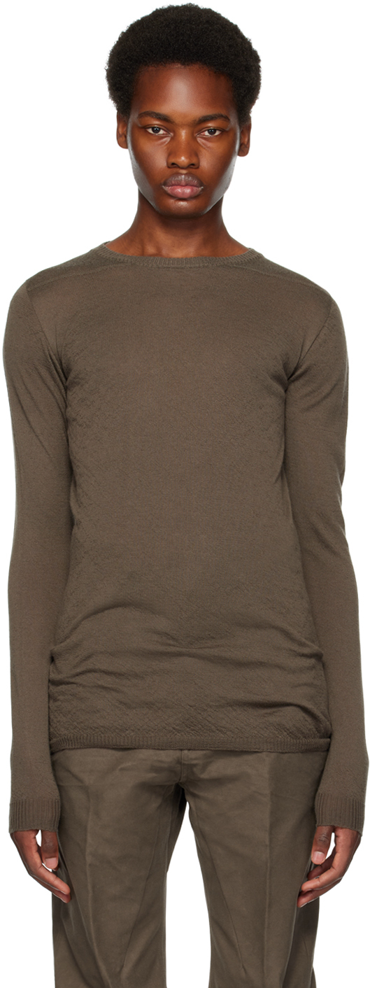 rick owens biker sweater