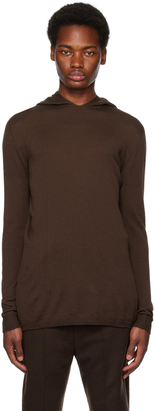 Rick Owens Brown Cotton Sportswear