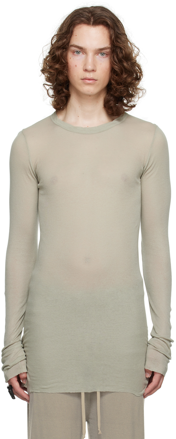 Off-White Rib Long Sleeve T-Shirt