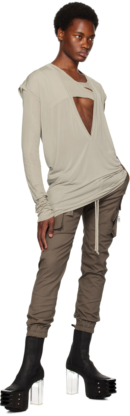 Rick Owens Gray Banana Skeletank Tank Top | Smart Closet