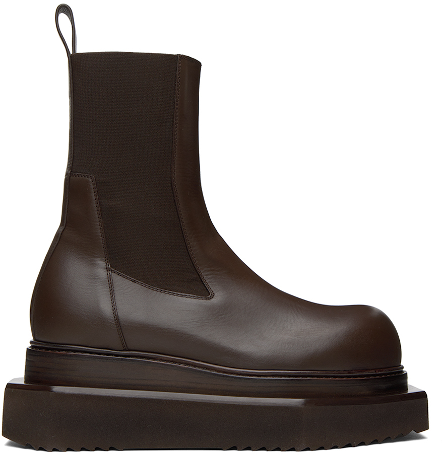 Brown Beatle Turbo Cyclops Boots