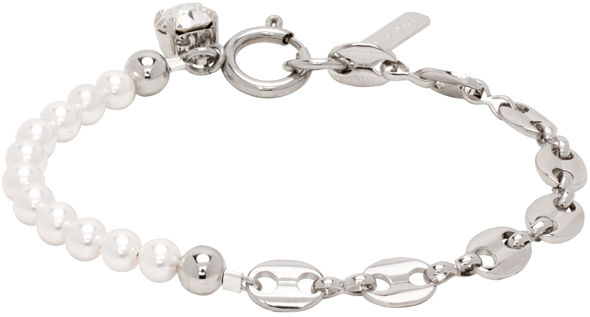 SSENSE Exclusive Silver Maddy Bracelet