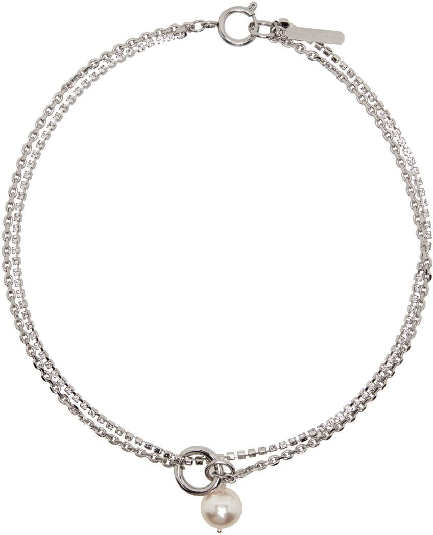 Silver Laura Necklace