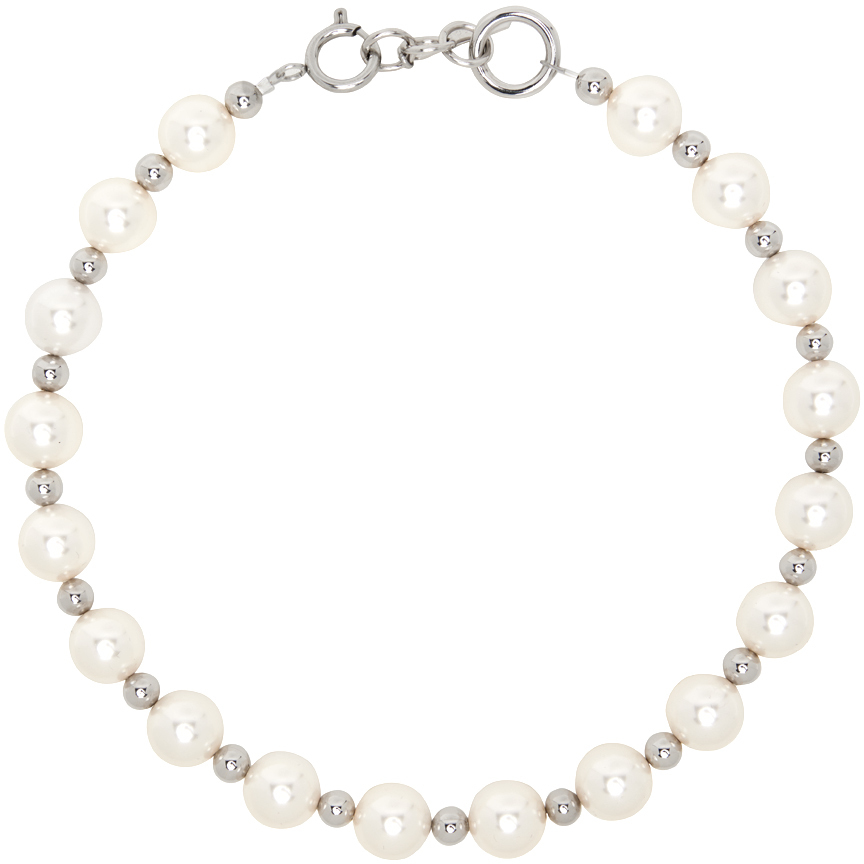 White Pearl Emma Choker