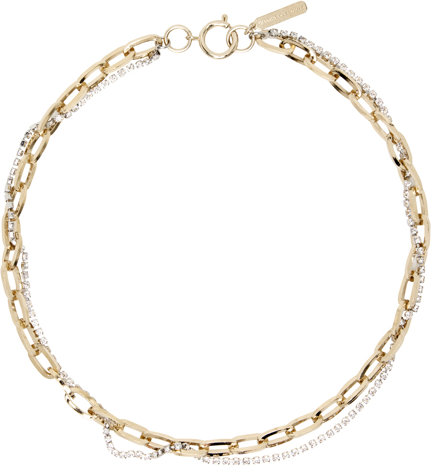 Justine Clenquet Faith Earring - Gold / Palladium