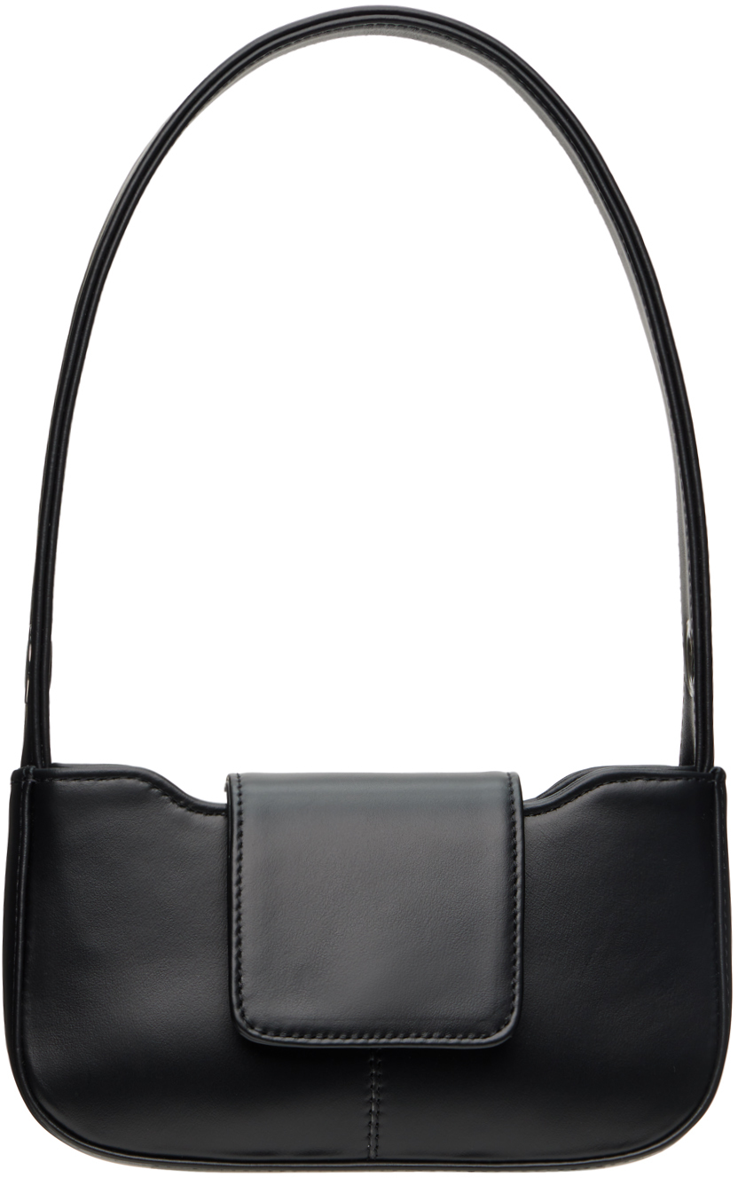 The Row Black Leather Dylan Bag