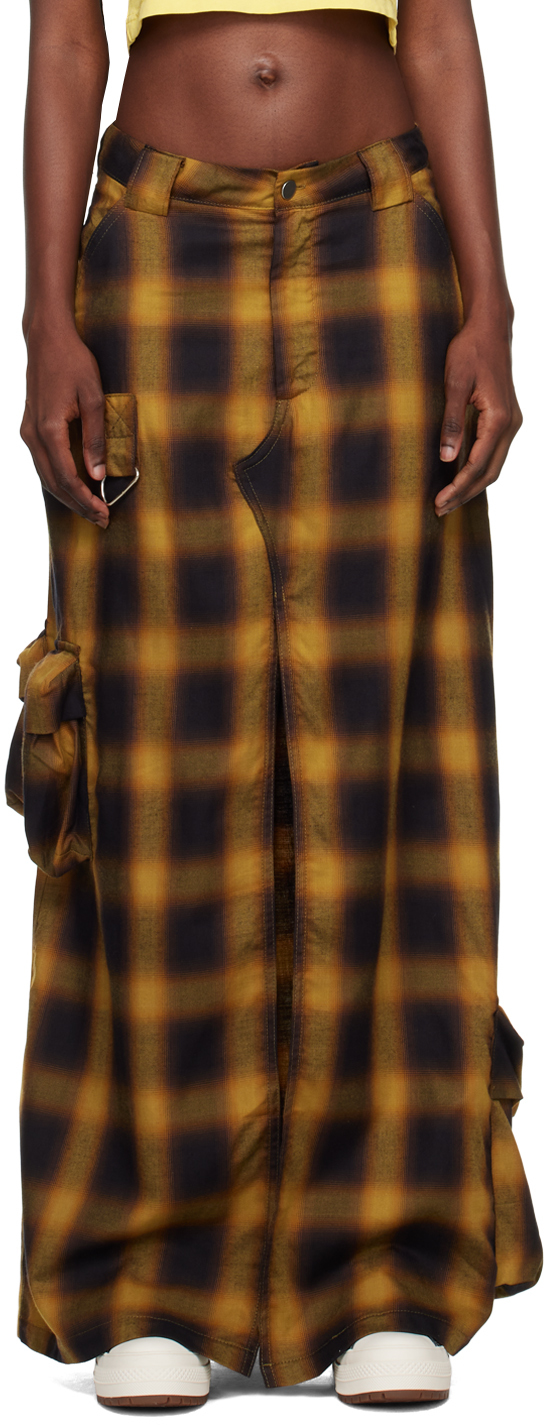 SSENSE Exclusive Brown Maxi Skirt