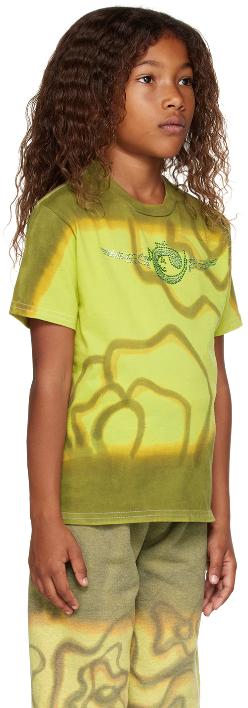 COLLINA STRADA SSENSE EXCLUSIVE KIDS KHAKI T-SHIRT