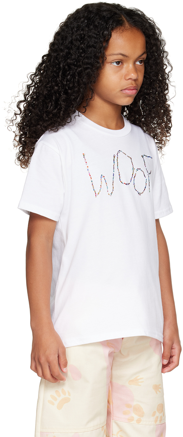 COLLINA STRADA SSENSE EXCLUSIVE KIDS WHITE T-SHIRT