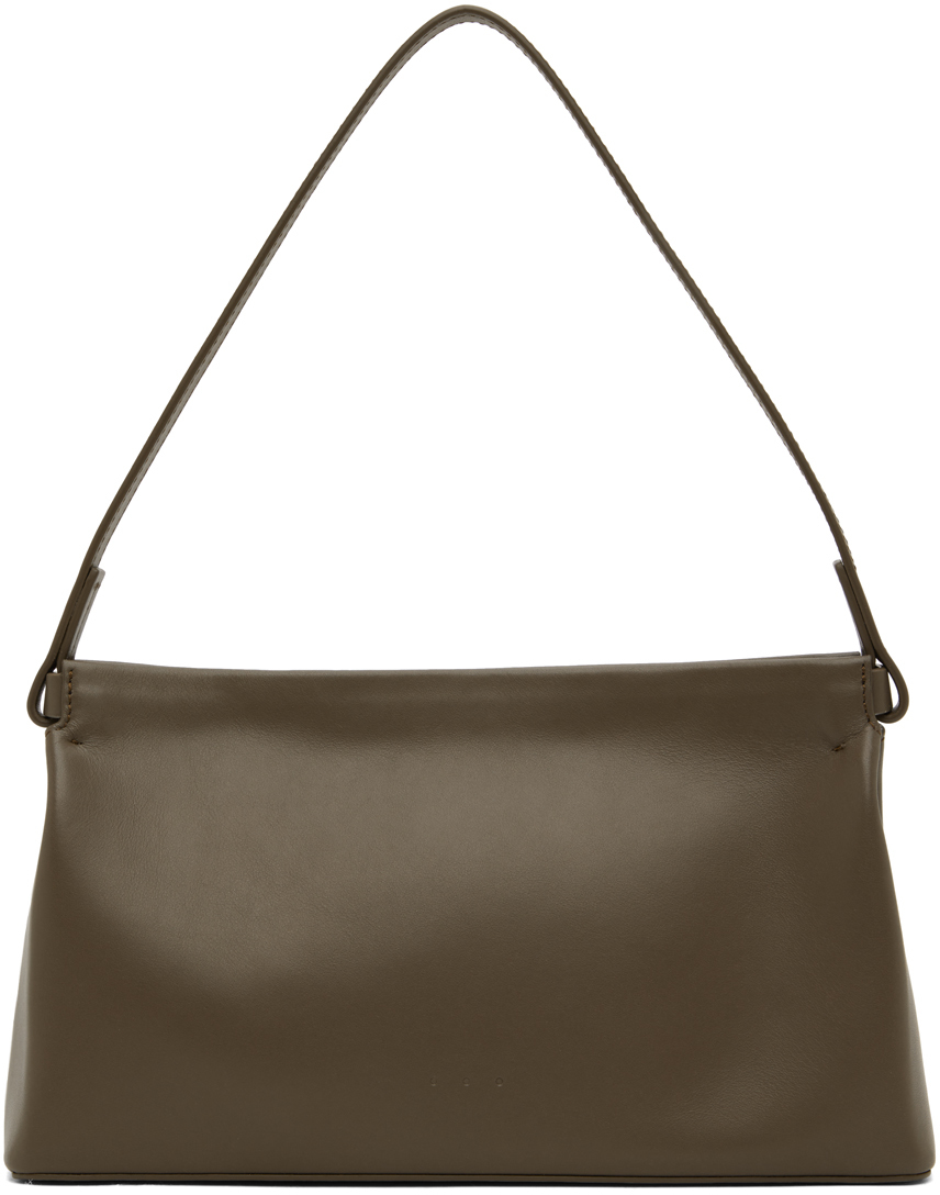 AESTHER EKME TAUPE SWAY BAGUETTE BAG