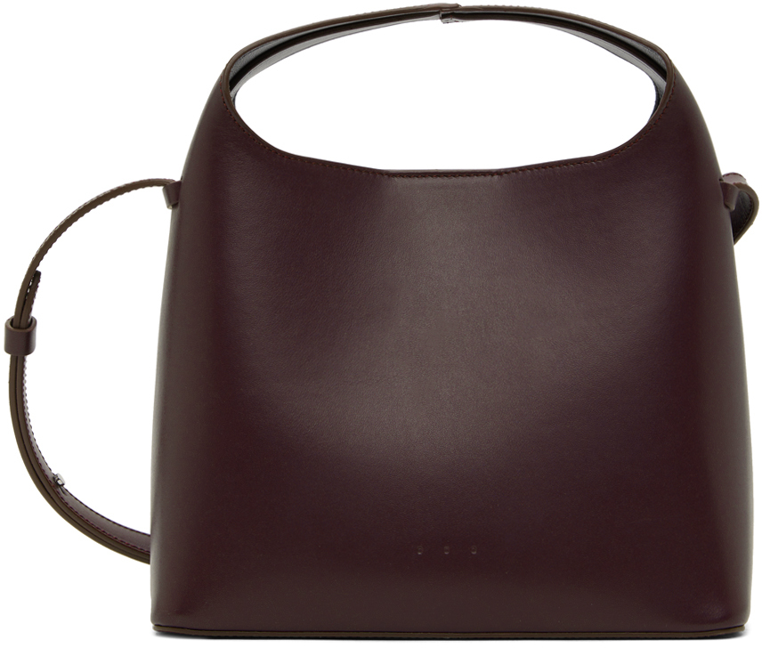 Aesther Ekme Purple Mini Sac Bag In Brown