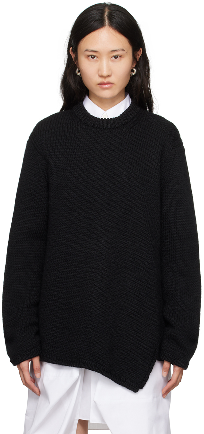 Comme des Garçons Black Crewneck Sweater