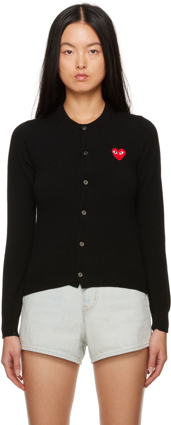 Comme des garcons sales play womens cardigan