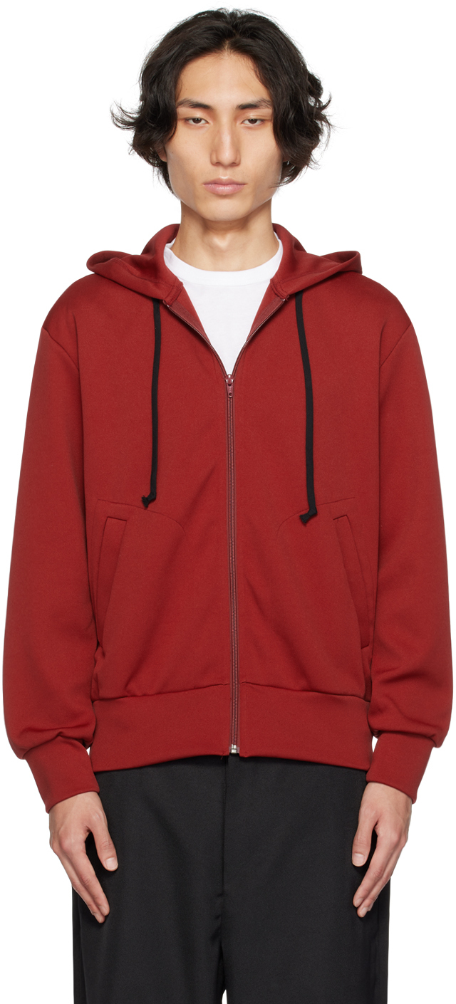Comme Des Garçons Play X Invader Pixelated-heart Hoodie In Red