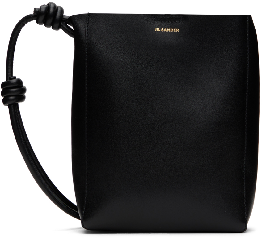 Jil Sander Black Giro Bag In 001 Black