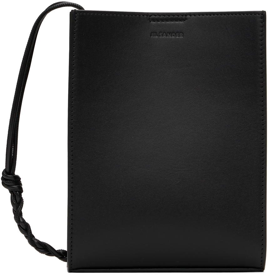 Black Small Tangle Bag by Jil Sander on Sale