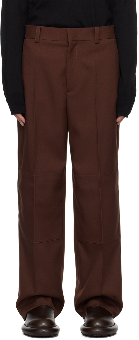 Burgundy chinos - Business trousers