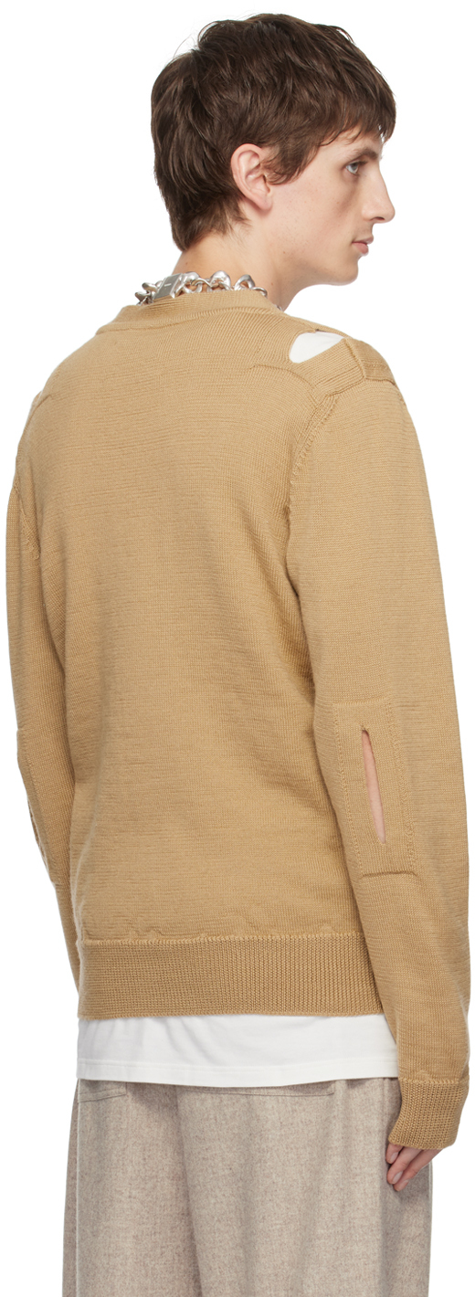 Jil Sander Buttoned-up Cardigan In 226 - Hazel