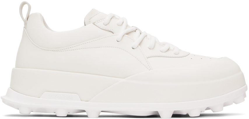Off-White Orb Sneakers by Jil Sander on Sale