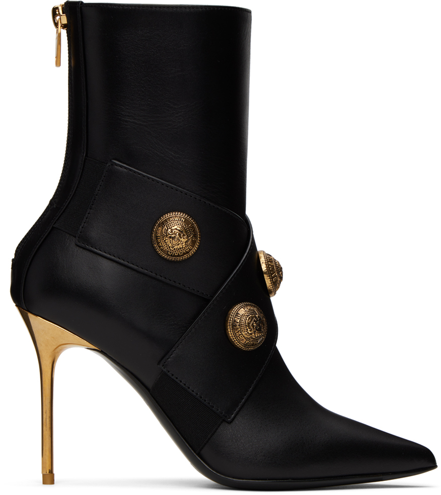 Black Alma Ankle Boots