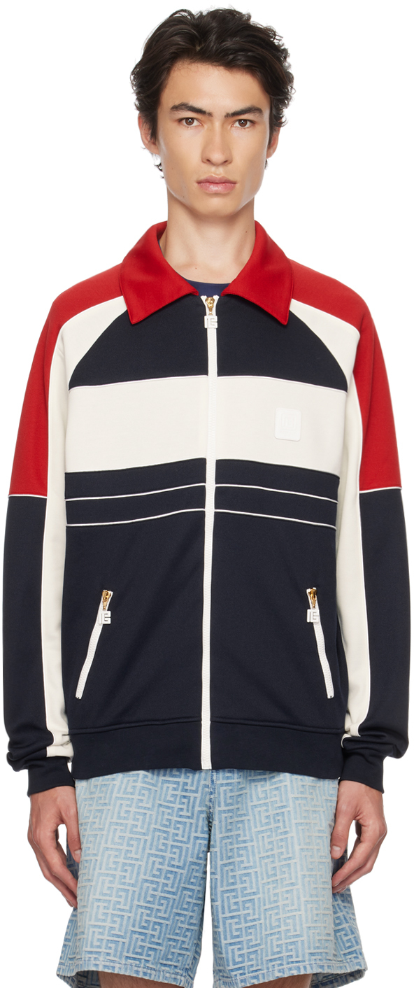 Blue & Red 70' Track Jacket