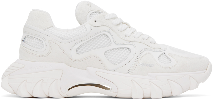 White B-East Sneakers