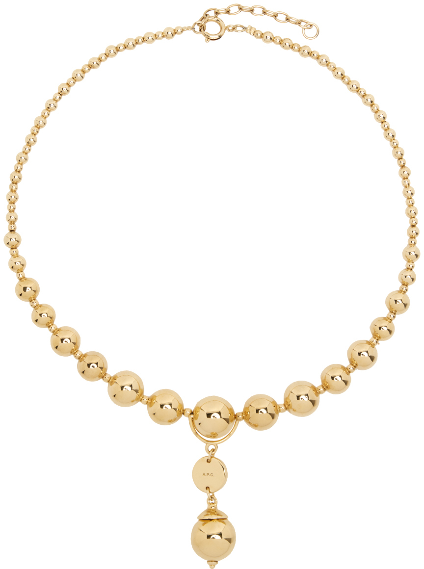 A.P.C. Gold Justine Necklace