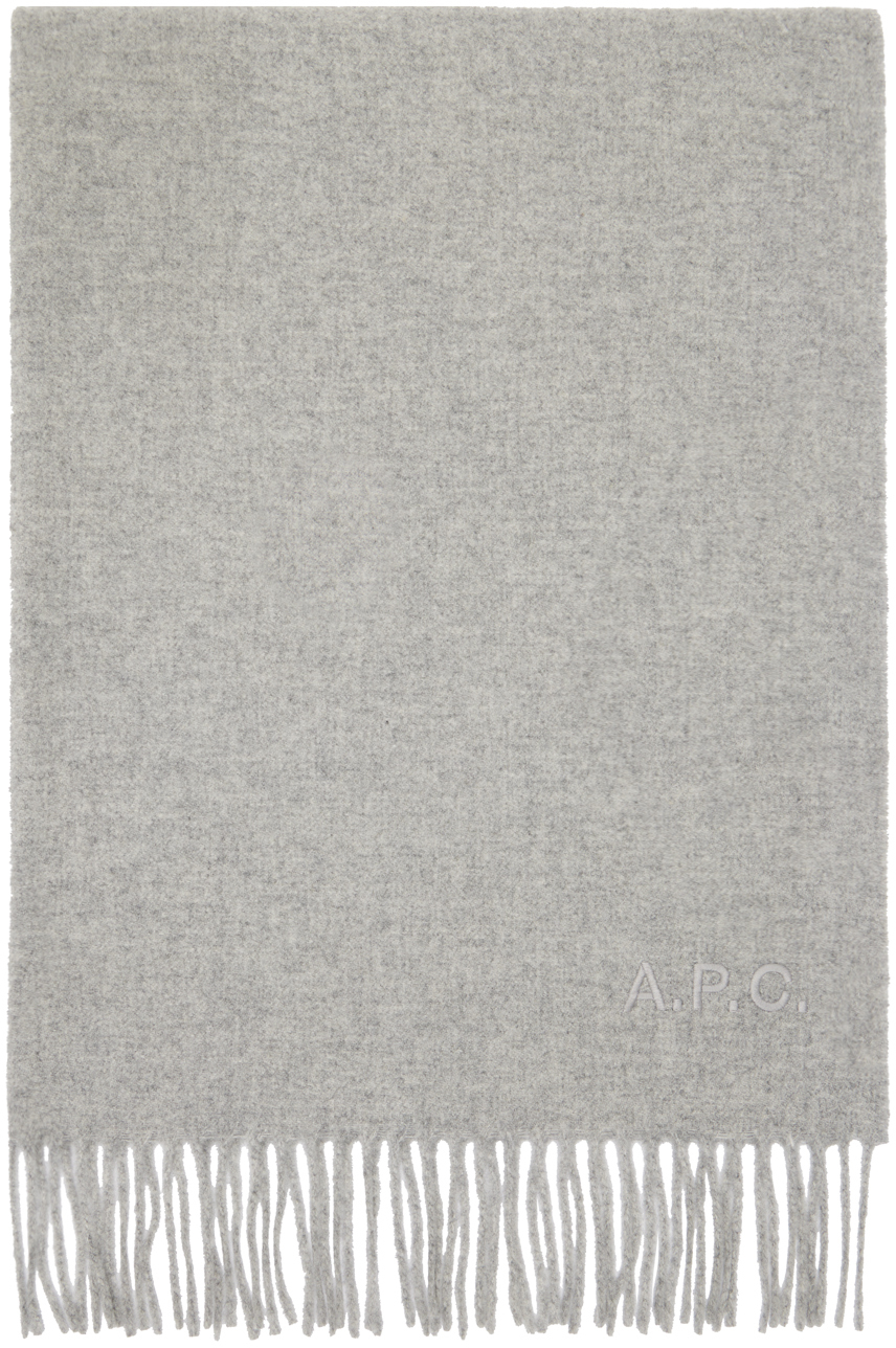 A.P.C. Logo Scarf