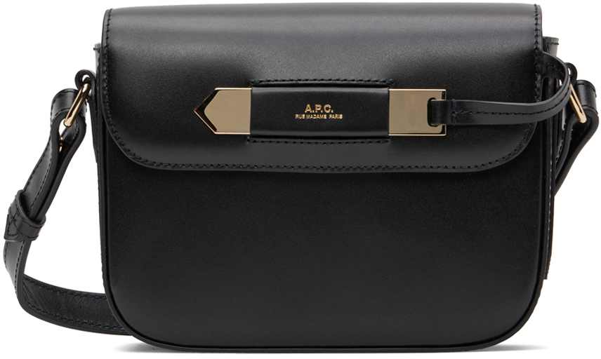 Apc Black Small Charlotte Bag In Lzz Black