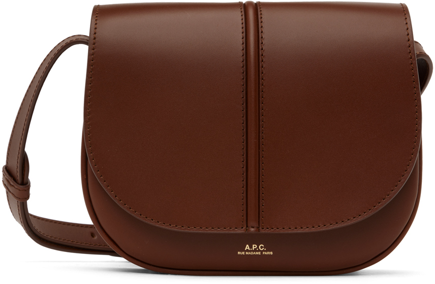 Apc Small Betty Horizon Crossbody Bag In Cad Hazelnut