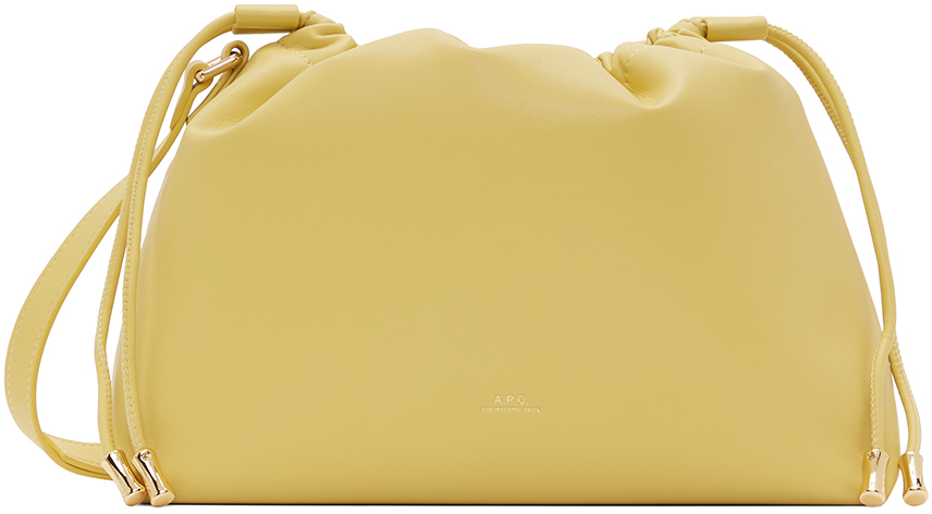 Apc Yellow Ninon Bag In Dab Light Yellow