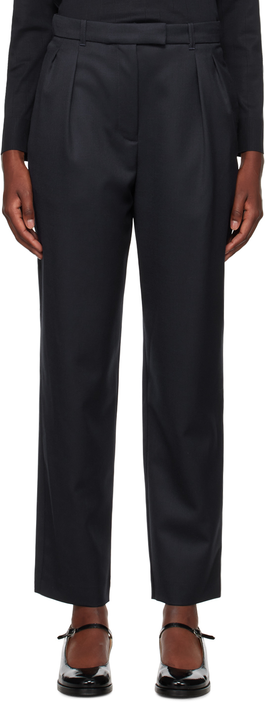 APC NAVY MARION TROUSERS