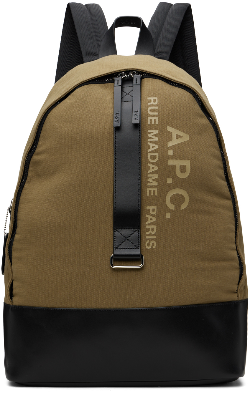 A. P.C. Beige Sense Backpack