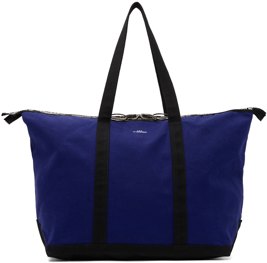 Blue JW Anderson Edition Tote by A.P.C. on Sale