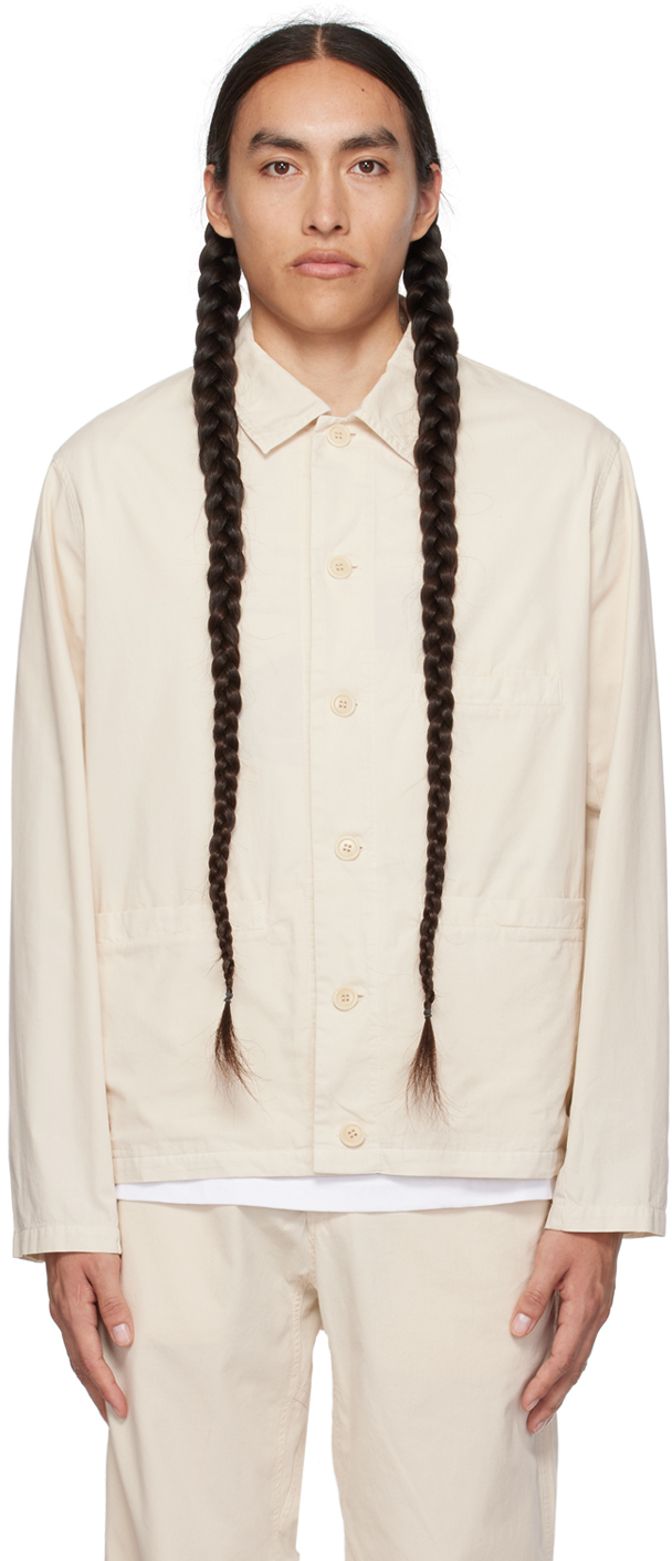 Apc Off-white Vianney Jacket In Aad Ecru
