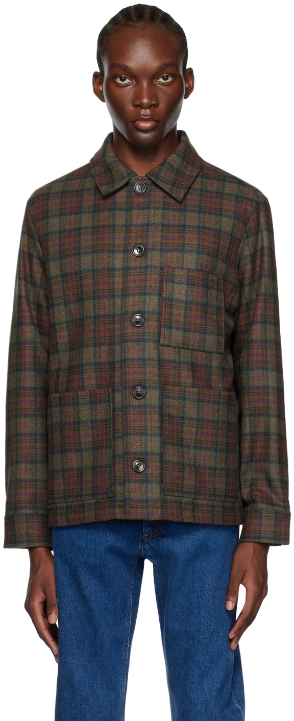 A.P.C New Emile ジャケット　Sサイズ　ネイビー A.P.C New Emile ジャケット Sサイズ ネイビー（Emile jacket