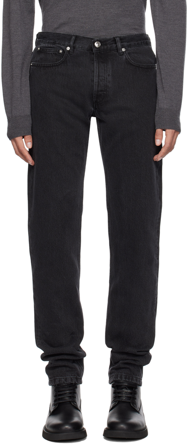 Black Petit New Standard Jeans by A.P.C. on Sale