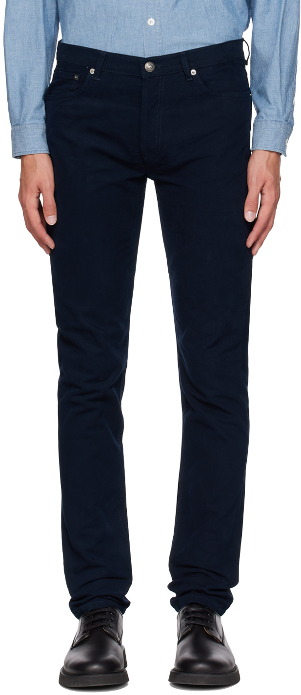 Navy Petit Jeans by A.P.C. on Sale