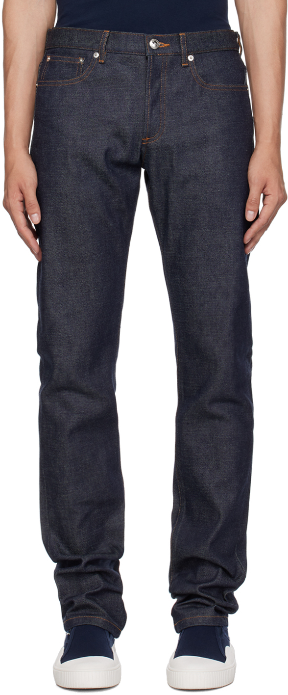 A. P.C. Indigo Petit Standard Jeans