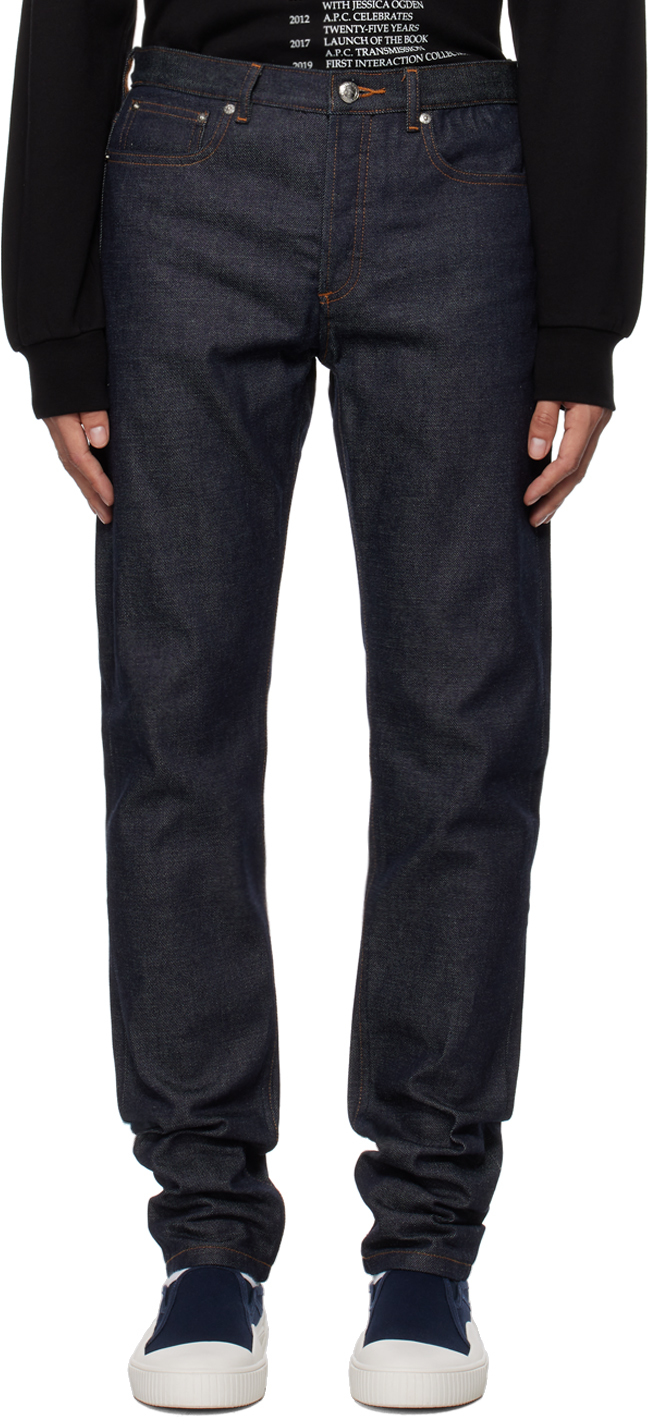 Indigo Petit New Standard Jeans by A.P.C. on Sale