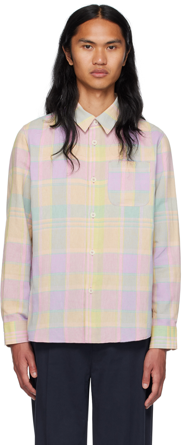 Multicolor Trek Shirt by A.P.C. on Sale