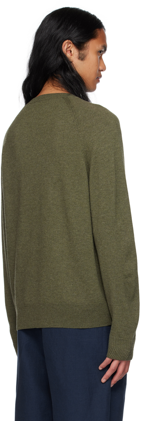 Apc Khaki Elie Sweater In Jaa Kaki