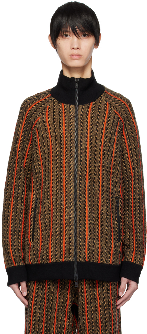 A Personal Note 73 Brown Striped Jumper