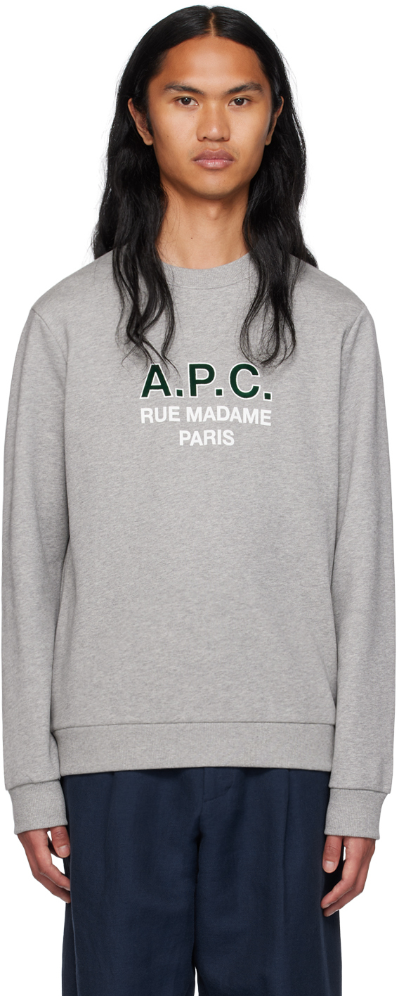 A. P.C. Gray Madame Sweatshirt