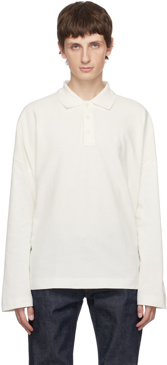 Apc Off-white Jw Anderson Edition Murray Polo In Aac Off White
